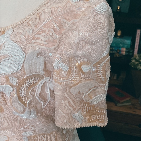 RARE Vintage Galina Wedding / Prom Dress 1950s style SHOWSTOPPING Made in USA - Picture 5 of 8